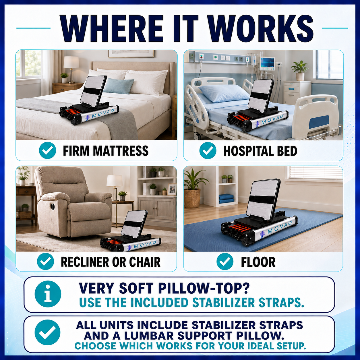MOVAO Mini In-Bed Leg Press